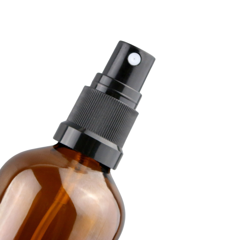 essential oil spray bottle with tamper evident sprayer