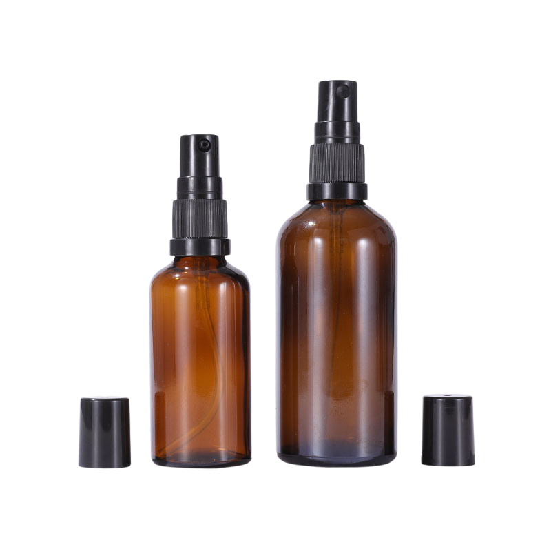 essential oil spray bottle with tamper evident sprayer
